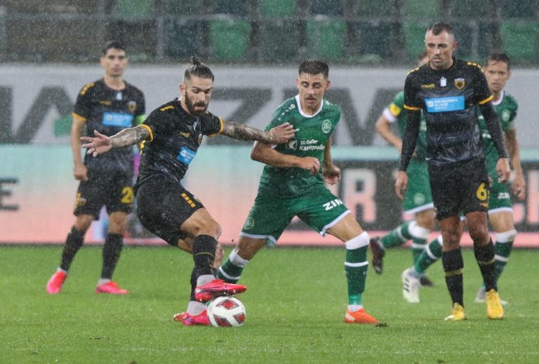 Σεντ Γκάλεν – ΑΕΚ : Η μεγάλη χαμένη ευκαιρία του Λιβάγια