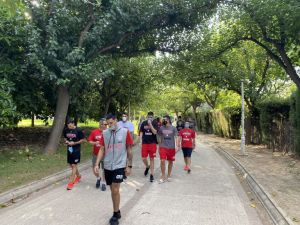 Ολυμπιακός: Περίπατος στη Βαλένθια πριν το τζάμπολ με τη Βιλερμπάν