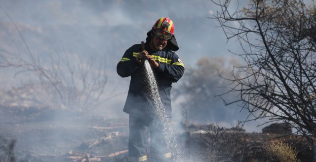 Υπό έλεγχο η πυρκαγιά στην Παλλήνη