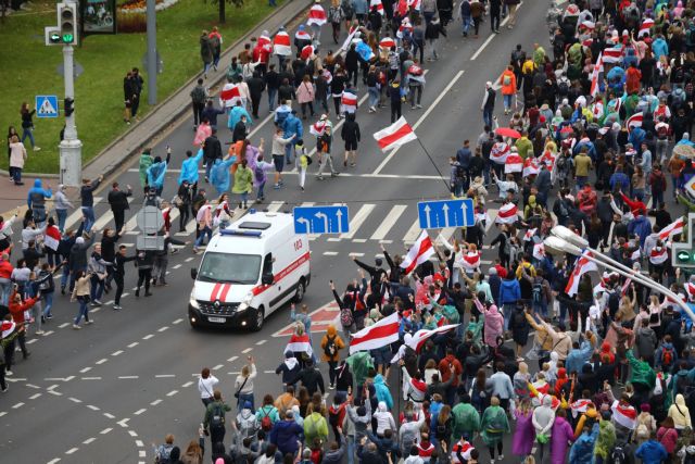 Λευκορωσία: Συνεχίζονται οι διαδηλώσεις κατά του Λουκασένκο