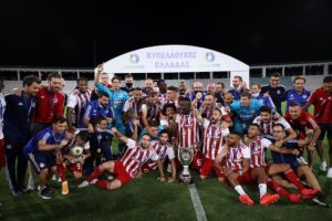 Θρυλικό νταμπλ, πήρε και το Κύπελλο ο Ολυμπιακός (1-0)