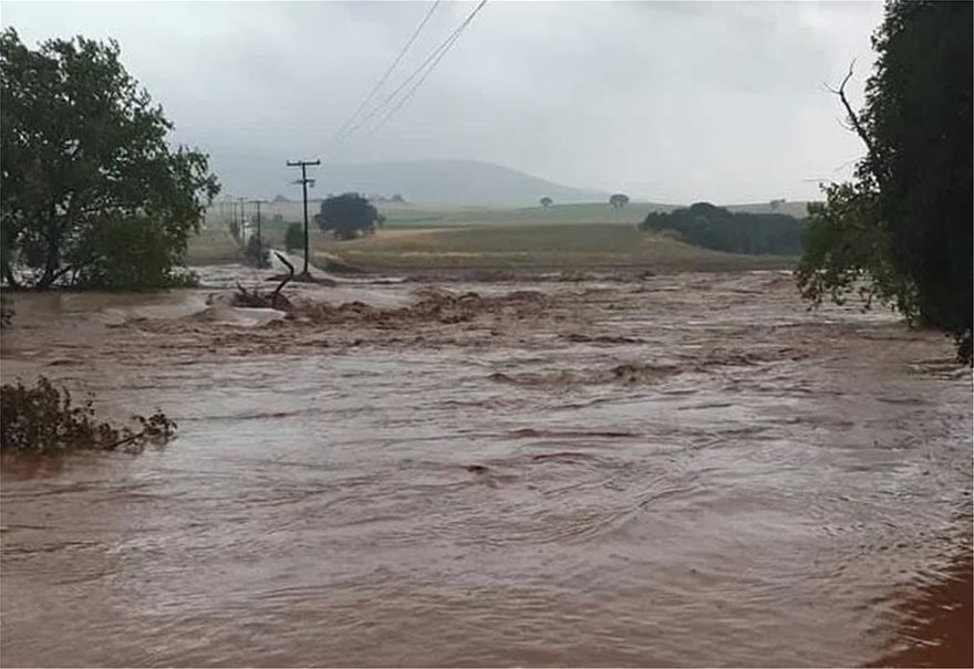 Ιανός: Σαρώνει Στερεά Ελλάδα και Θεσσαλία