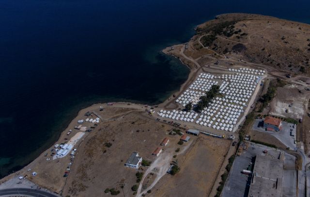 Λέσβος: Με γοργούς ρυθμούς προχωράει το προσωρινό ΚΥΤ