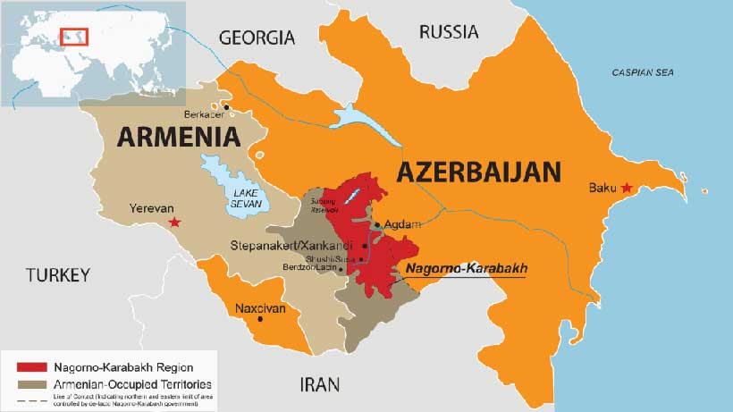 Azerbaijan and Armenia reject talks as Karabakh conflict zone spreads