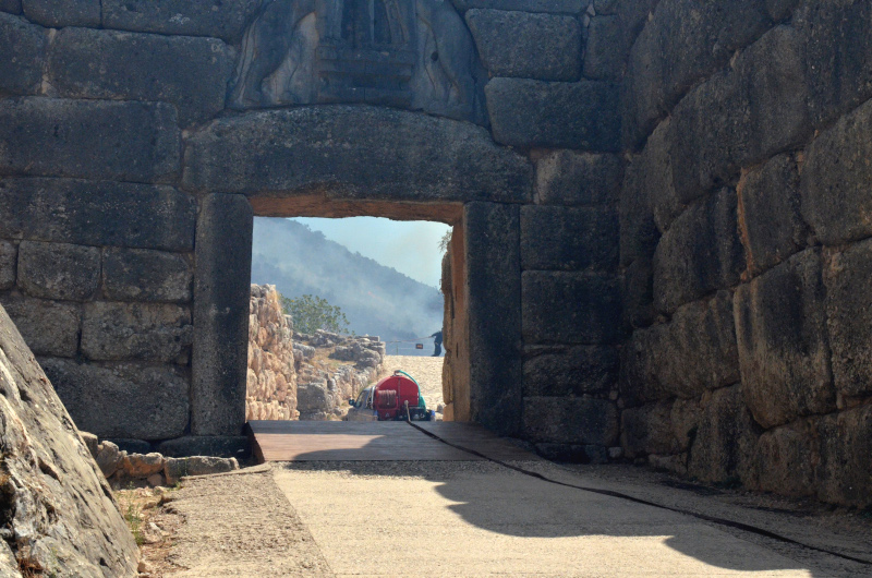 Μυκήνες: Μαύρος ο αρχαιολογικός χώρος