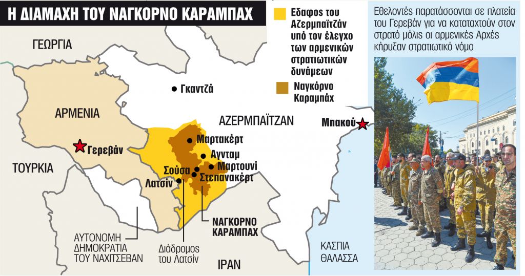 Φλέγεται πάλι ο Καύκασος