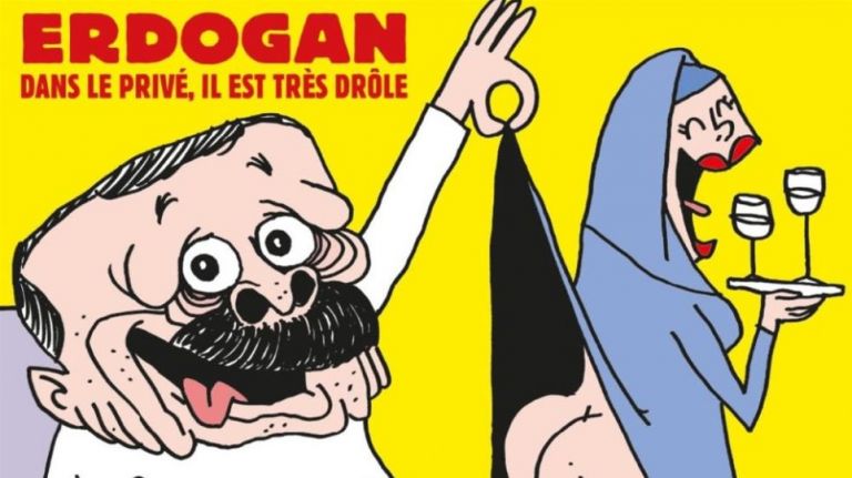 Το αιχμηρό σκίτσο του Charlie Hebdo κατά του Ερντογάν | tanea.gr