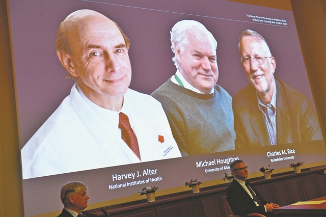 Νομπέλ Ιατρικής στους τρεις πολεμιστές της ηπατίτιδας C