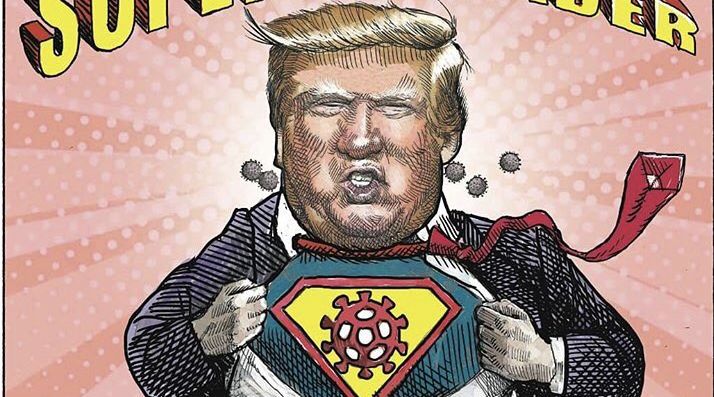 Ο Τραμπ σκεφτόταν να εξέλθει από το νοσοκομείο με μπλουζάκι Σούπερμαν