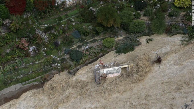 Πλημμύρες και κατολισθήσεις σε Γαλλία και Ιταλία – Δύο νεκροί