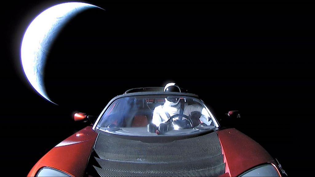 Έλον Μασκ : Το κόκκινο Tesla του μόλις προσπέρασε τον Άρη