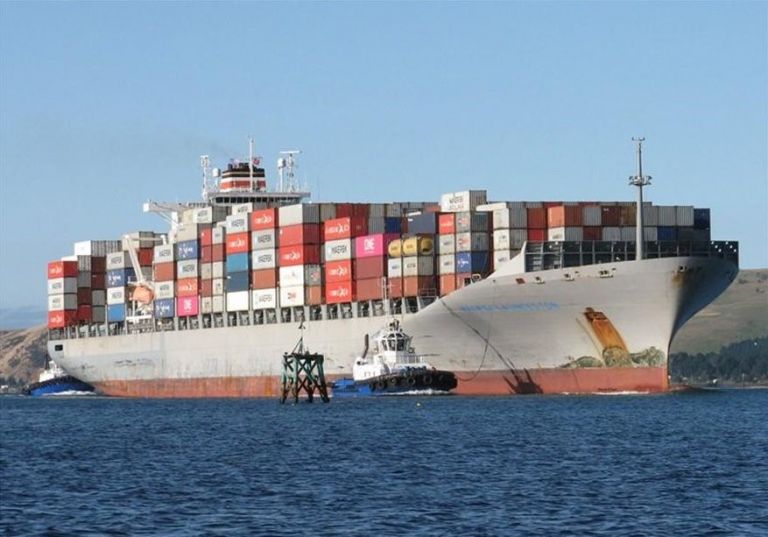 Σύγκρουση πλοίων στον Πειραιά : Το μεγαθήριο Maersk Launceston που συγκρούστηκε με το «Καλλιστώ» | tanea.gr