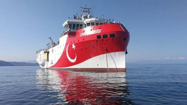 Εντός ελληνικής υφαλοκρηπίδας το Oruc Reis
