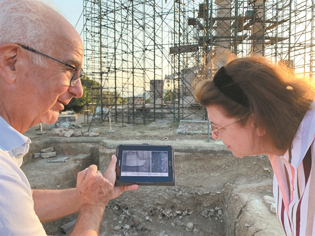 Αποκαλύπτεται σταδιακά η χθόνια κατοικία του Ασκληπιού