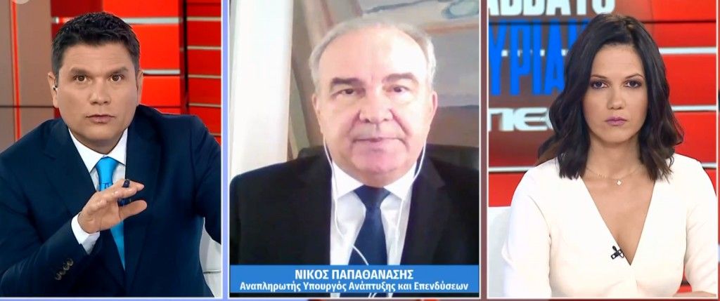 Παπαθανάσης στο MEGA: Τα μέτρα είναι αρκετά