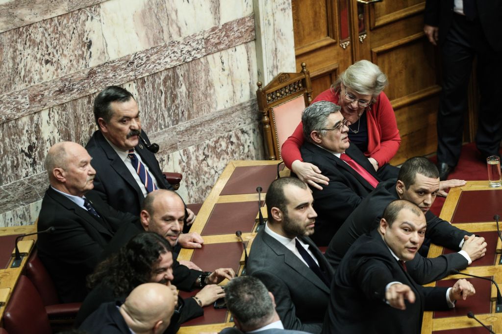 Χρυσή Αυγή : Στη ΓΑΔΑ Κασιδιάρης, Γερμενής και Ηλιόπουλος