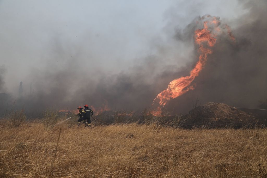Φωτιά στην Ηλεία – Ισχυρές δυνάμεις της πυροσβεστικής