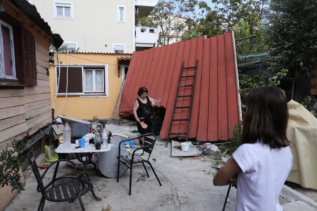 Νέο Ηράκλειο: Δύο ήταν οι ανεμοστρόβιλοι που χτύπησαν την περιοχή