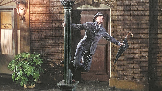 Dancing in the rain…