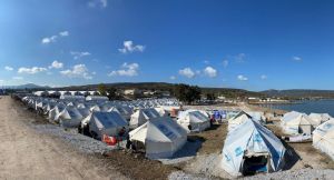 Εργασίες αποκατάστασης στο Καρά Τεπέ μετά τη βροχή