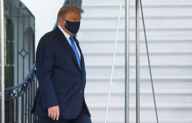 Τραμπ: Ποια ήταν η αντίδρασή του όταν έμαθε ότι έχει κοροναϊό