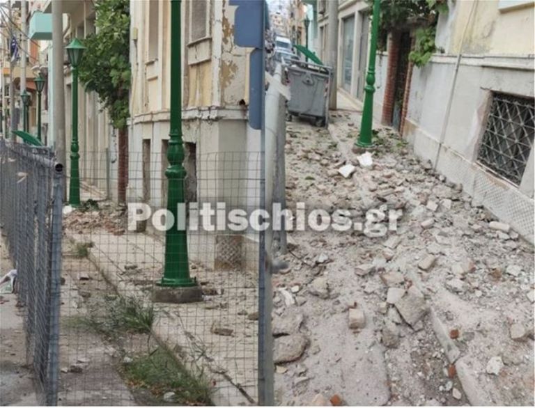 Σεισμός : Ζημιές σε κτίρια στη Χίο προκάλεσε ο Εγκέλαδος | tanea.gr