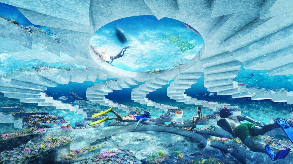 «Τσιμεντένιο Κοράλι» : Το νέο εντυπωσιακό υποβρύχιο πάρκο γλυπτικής για φιλότεχνους με οικολογικές ανησυχίες