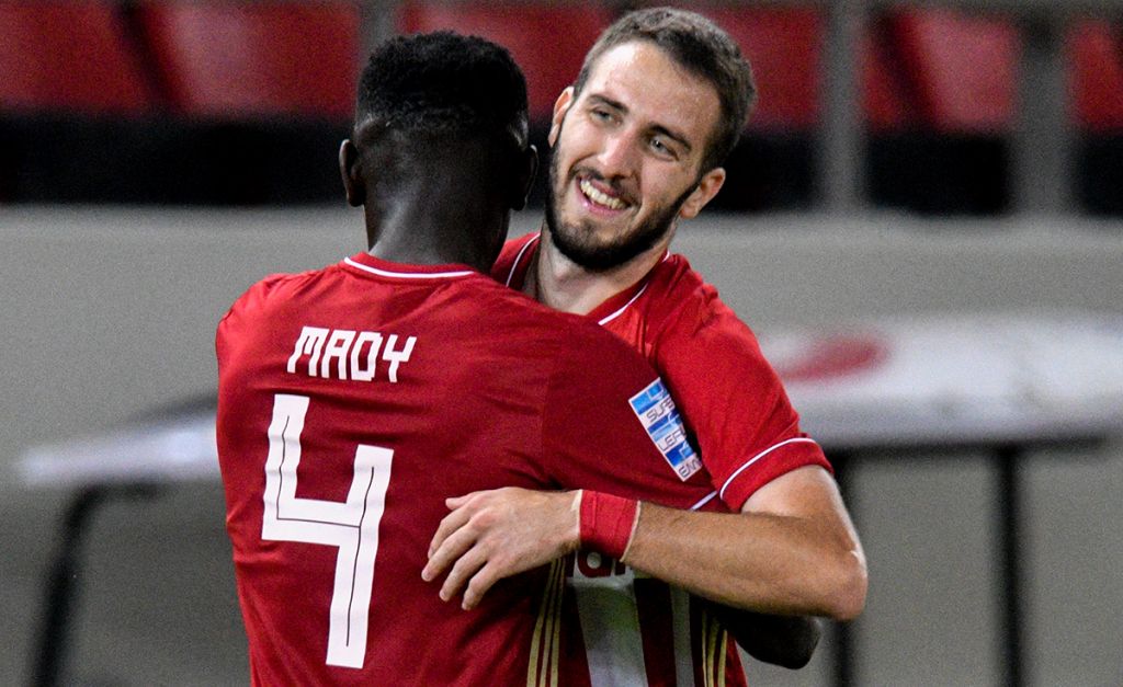 Ολυμπιακός : Ταξιδεύει για το Μάντσεστερ χωρίς Φορτούνη, αλλά με Καμαρά και Σουντανί