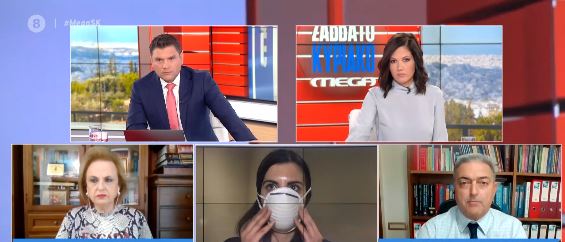 Πόσο θα διαρκέσει το lockdown; – Παγώνη και Βασιλακόπουλος μιλούν στο MEGA