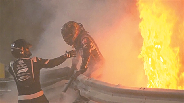 Γλίτωσε από θαύμα ο Γκροζάν!