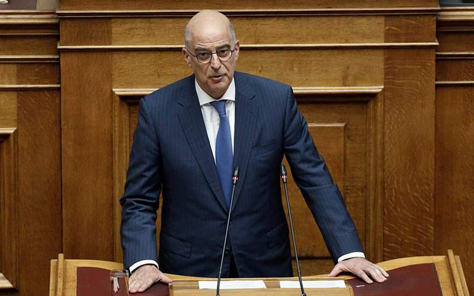 Δένδιας : Η Τουρκία προσπαθεί να αποσταθεροποιήσει την Ελλάδα