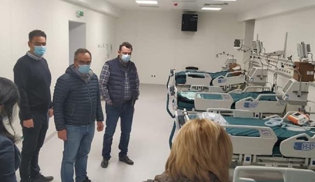 Fourteen ICU beds, donated by Evangelos Marinakis, Angeliki Frangou and ION S.A. ready for use | tanea.gr