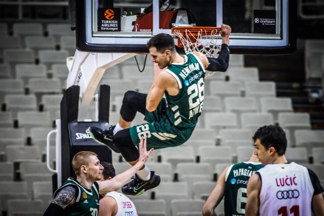Νέντοβιτς και άμυνα έδωσαν στον Παναθηναϊκό τη νίκη επί της Μπάγερν (83-76)