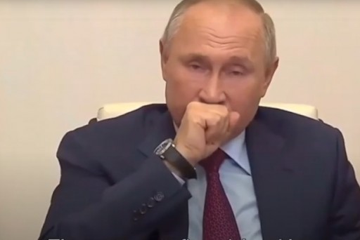 Βλαντίμιρ Πούτιν : Τον έπιασε κρίση βήχα κατά τη διάρκεια τηλεδιάσκεψης για τον κοροναϊό