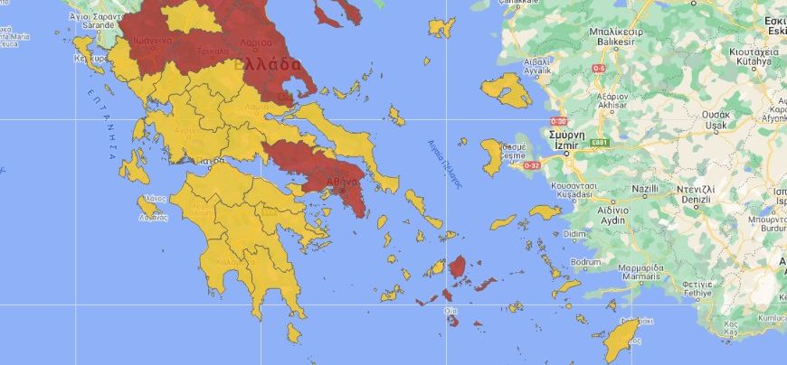 Κοροναϊός : Ο νέος χάρτης υγειονομικής ασφάλειας – Με γκρι χρώμα οι περιοχές με lockdown