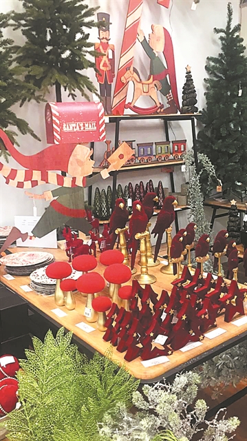 Ο φακός μας ζουμάρει σε γιορτινές βιτρίνες…