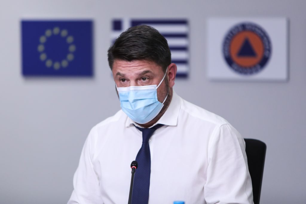 Κοροναϊός: Έκτακτη ενημέρωση Χαρδαλιά στις 18:15