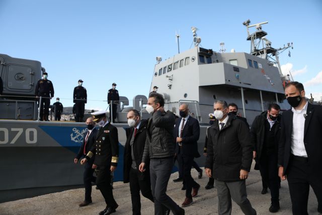 Μητσοτάκης από Λέσβο: Οι γυναίκες και οι άνδρες του Λιμενικού μάς κάνουν εξαιρετικά υπερήφανους