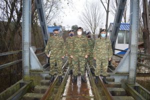 Στα σύνορα του Έβρου ο  αντιστράτηγος Χαράλαμπος Λαλούσης