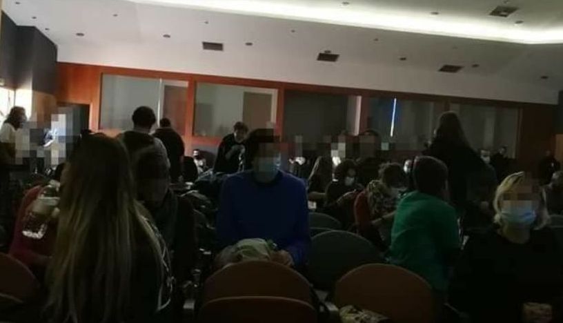 Επέτειος Γρηγορόπουλου : Έντονες διαμαρτυρίες των προσαχθέντων για τις υγειονομικές συνθήκες κράτησης τους