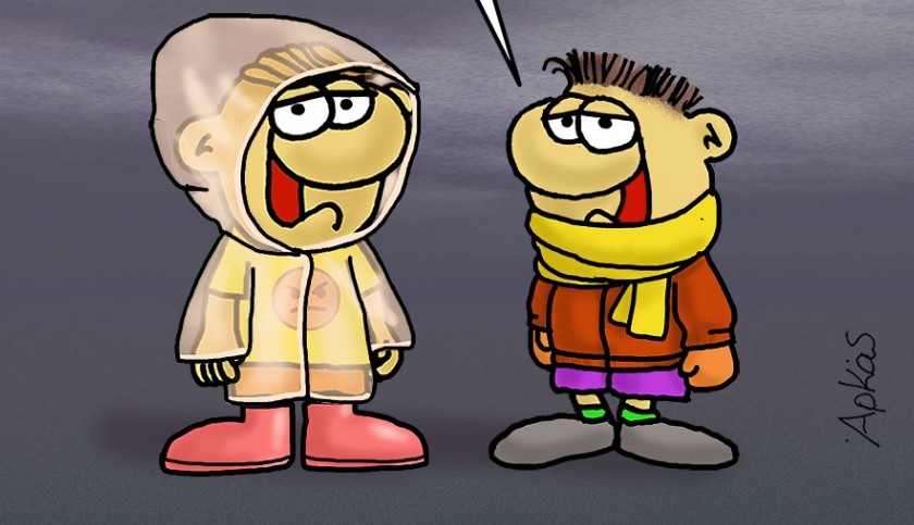 Αρκάς : Το νέο σκίτσο με πρωταγωνιστή τον καιρό