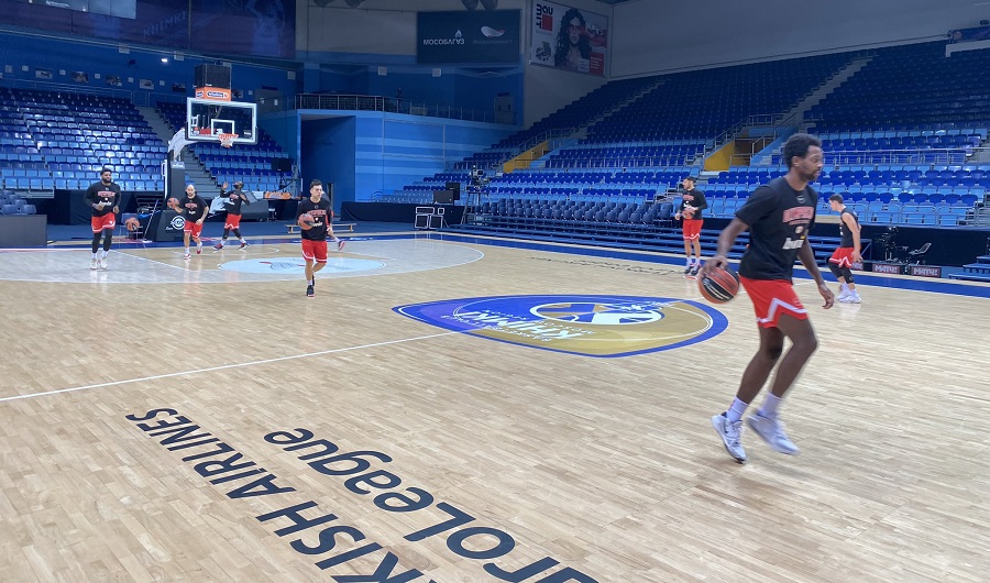 Ολυμπιακός : Η πρωινή προπόνηση πριν από την αναμέτρηση με τη Χίμκι