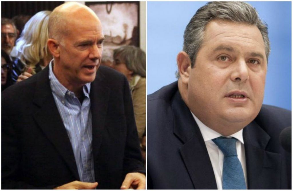 Αντρίκος Παπανδρέου για Καμμένο: Κάποιοι έγιναν υπουργοί και συγκυβερνήτες με τη συκοφαντία