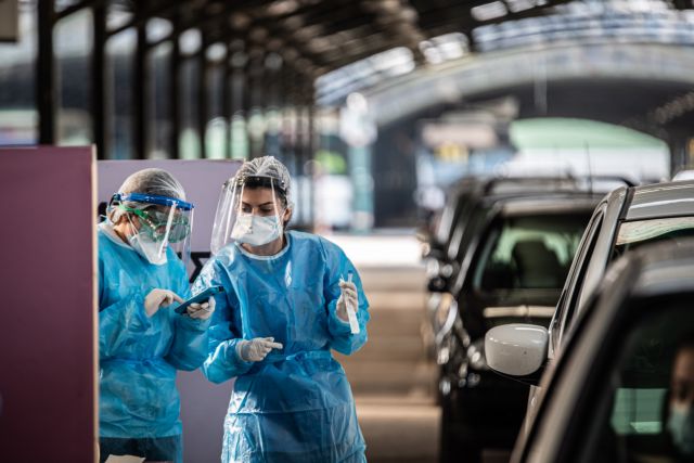 Κοροναϊός : Μείωση κρουσμάτων (1.383) και διασωληνωμένων (594)