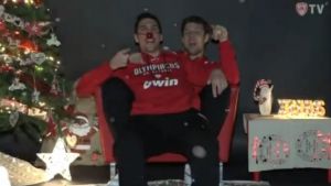 Οι ερυθρόλευκες ευχές και τα εντυπωσιακά ελληνικά των ξένων παικτών