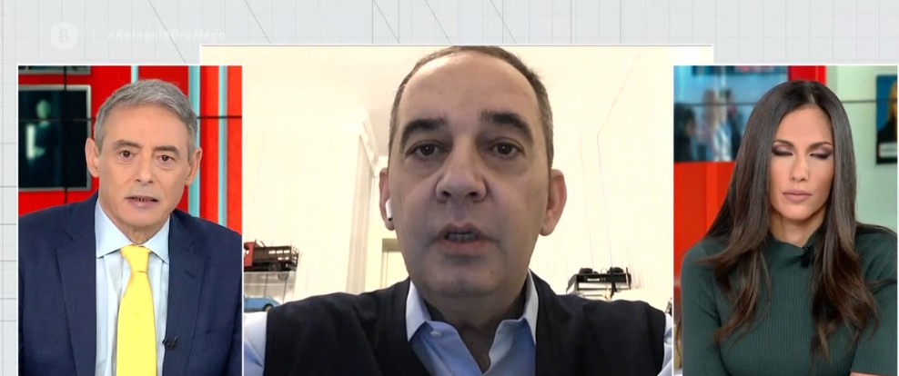 Πλακιωτάκης :  Μίλησε στο MEGA για την περιπέτειά του με τον κοροναϊό