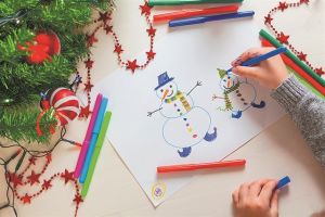 Χριστουγεννιάτικη τέχνη, «Αγιοβασιλέματα» και χρώματα