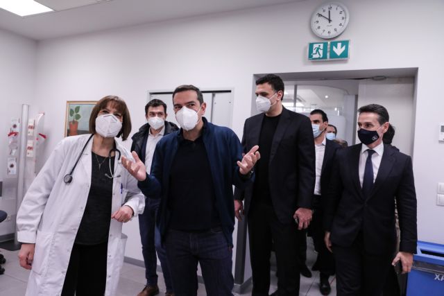 Εμβολιάστηκε ο Αλέξης Τσίπρας στον Ευαγγελισμό