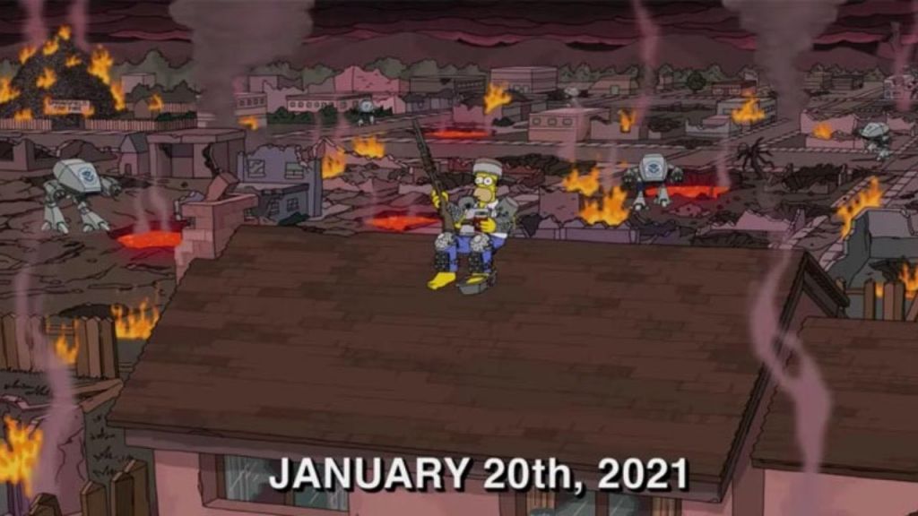 Είχαν προβλέψει οι Simpsons τις ταραχές στην Ουάσιγκτον;