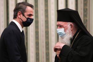 Συνομιλία Μητσοτάκη με Ιερώνυμο στο Προεδρικό Μέγαρο – Παραμένουν οι διαφορές